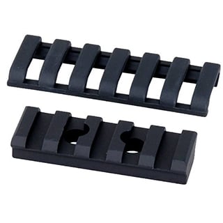DIRECT THREAD FALCON RAIL PICATINNY ALUMINUM BLACK 2 Inch | 874748001250